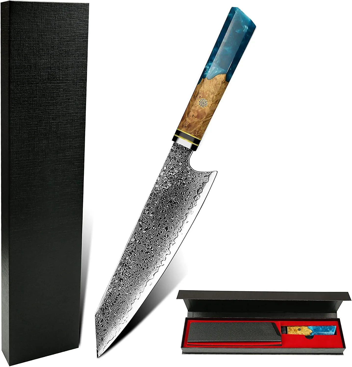 

New design 8 inch VG10 67Layers damascus steel cuchillos de cocina fish fillet cutting kitchen utensils multipurpose chef knife