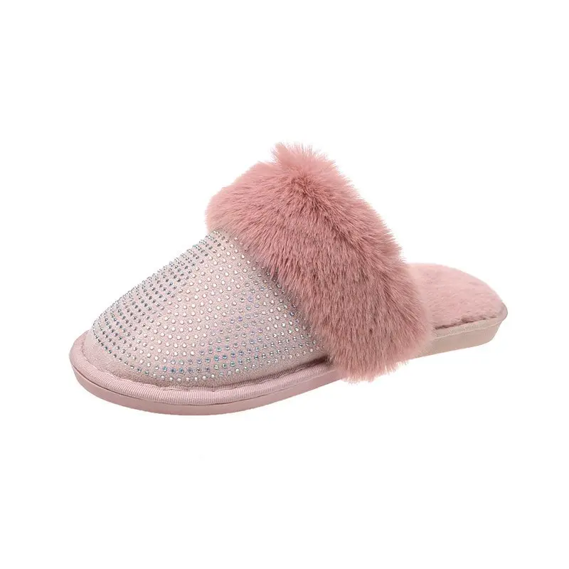 

PDEP 2020 Hot Style Women Lady Fur slippers For Daily, Pink,purple,green,grey,black