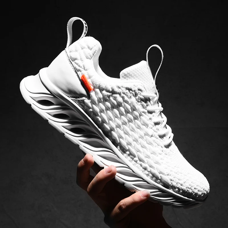 

men's sports shoes upper Wholesale outdoor casual shoes flying knitting shoes