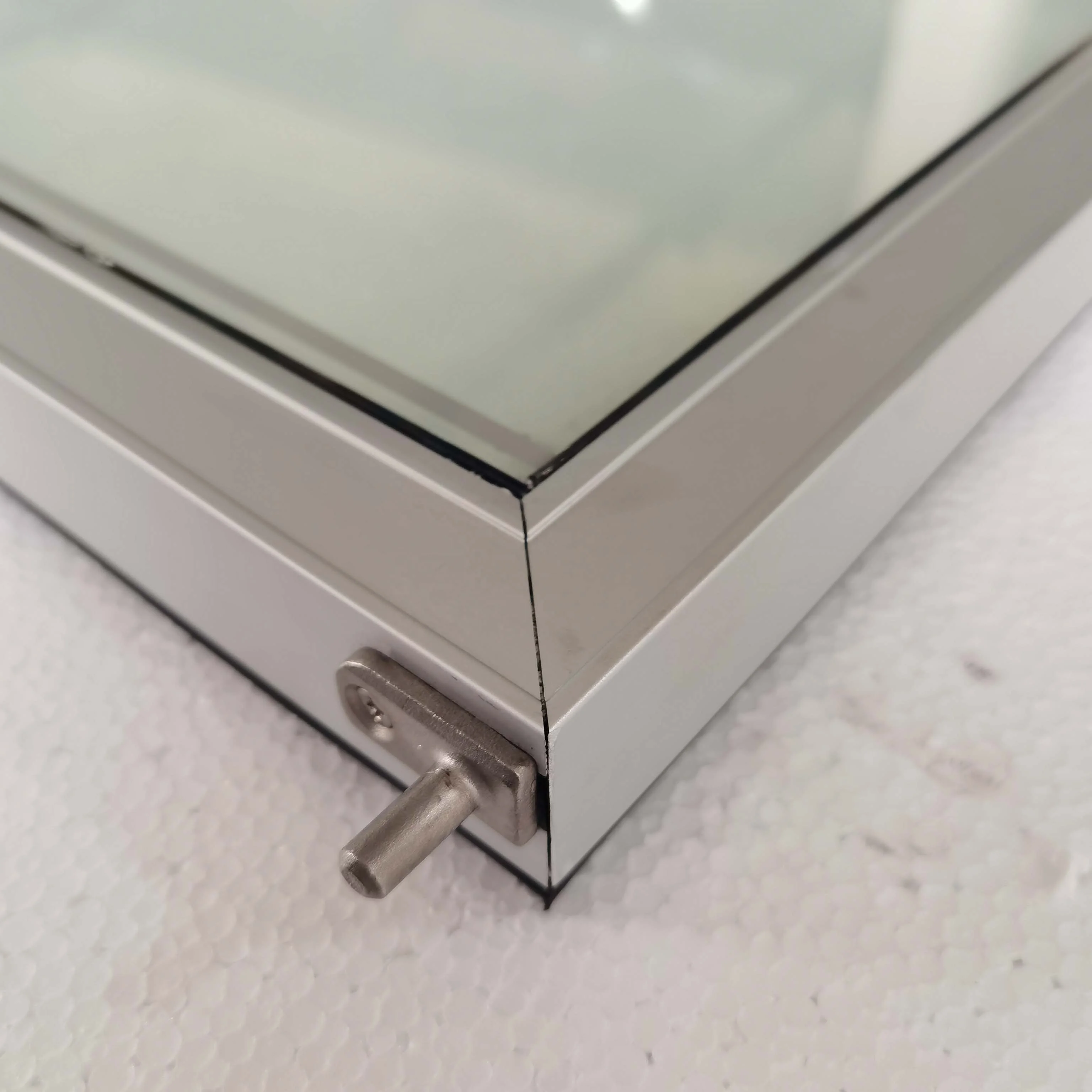 
Supermarket Cold Storage Transparent Glass Door with Shelves 