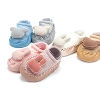 

Cute Rabbit Baby Rattle Soft Shoe Sock Baby Rattle Winter Non Slip Socks