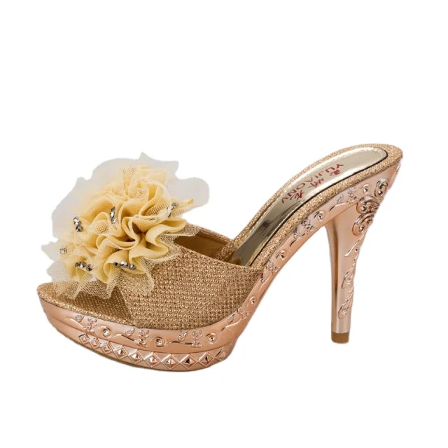 

2021 New arrived Summer women's high-heeled shoes stiletto high-heeled women sandals slippers, 3 colors