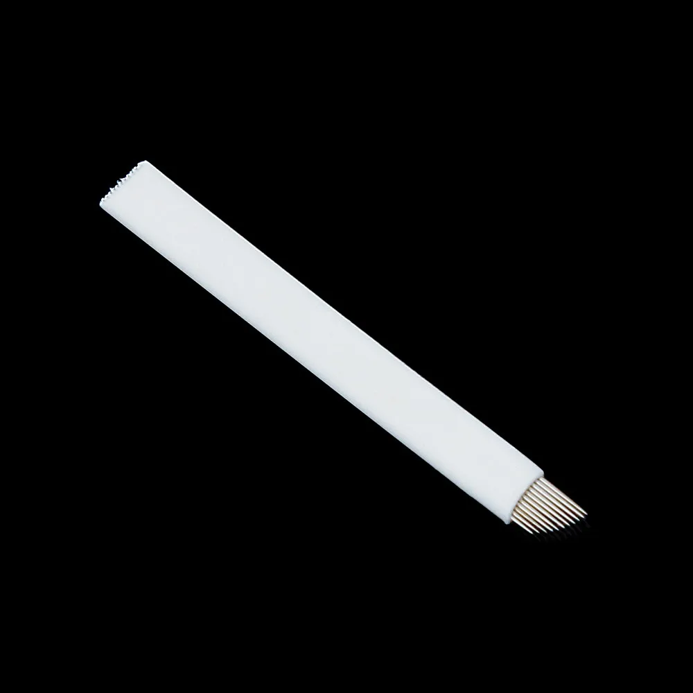 

Lushcolor Wholesale 0.18mm #19 #12 #14U White Flex Blade Microblade For Eyebrow Tattoo