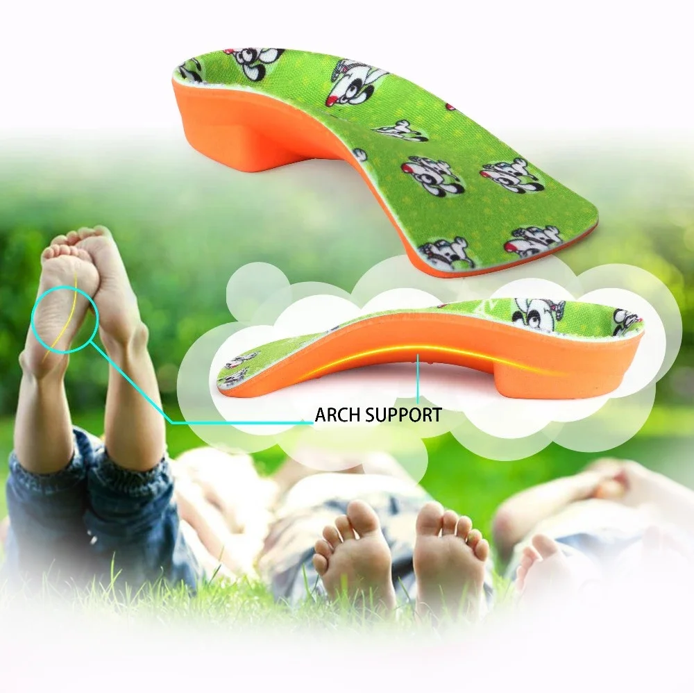 

Medical Children corrective shoe Orthotic Orthopedic eva arch support child insole