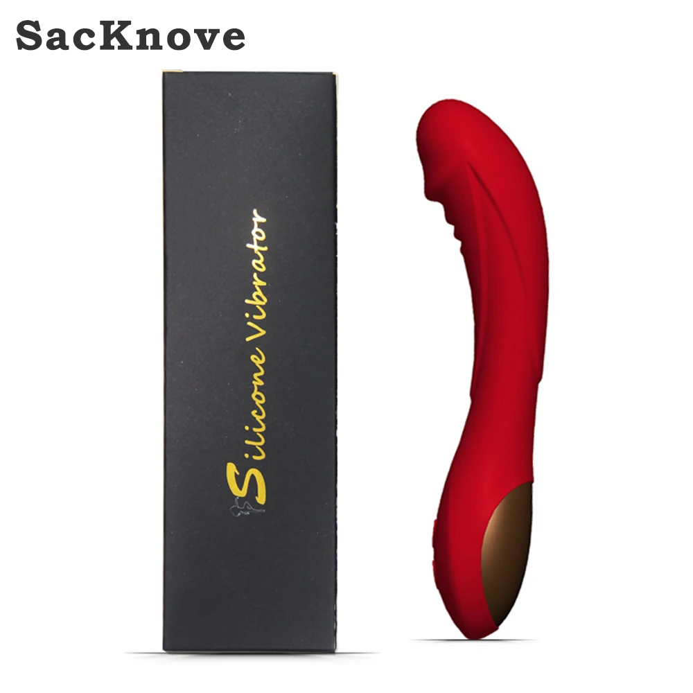 

SacKnove Best Seller Adult Female Pleasure Vagina Toys Handheld Wand Clit Thrusting Dildo Vibrator Sex Products Women