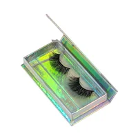 

Private Label Natural Human Eye Lashes Tools Fake 3D Mink Fur Strip False Eyelashes