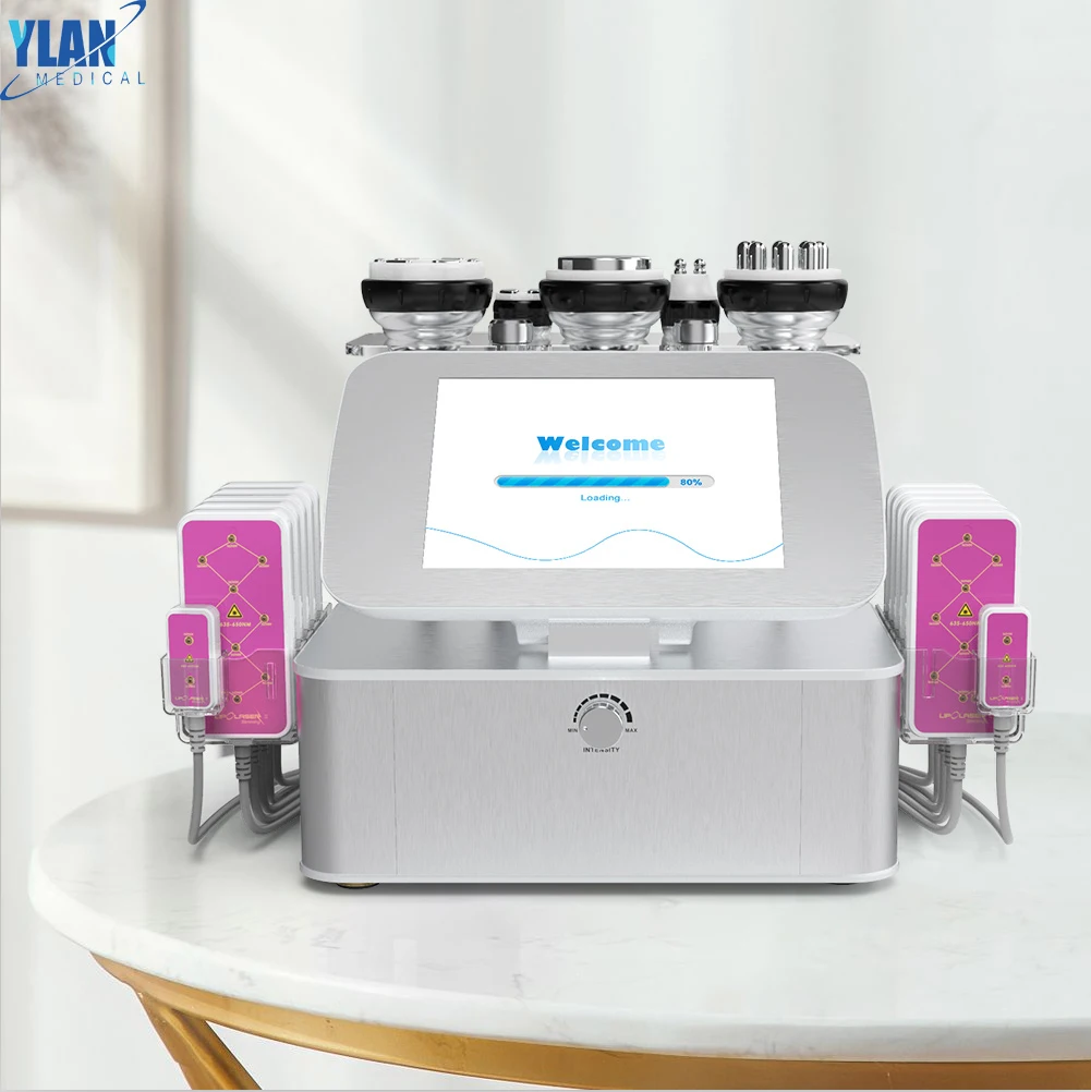 

Multifunctional Slimming Fat Removal Vacuum Cavitation 7 in 1 RF Fat Burning Machine