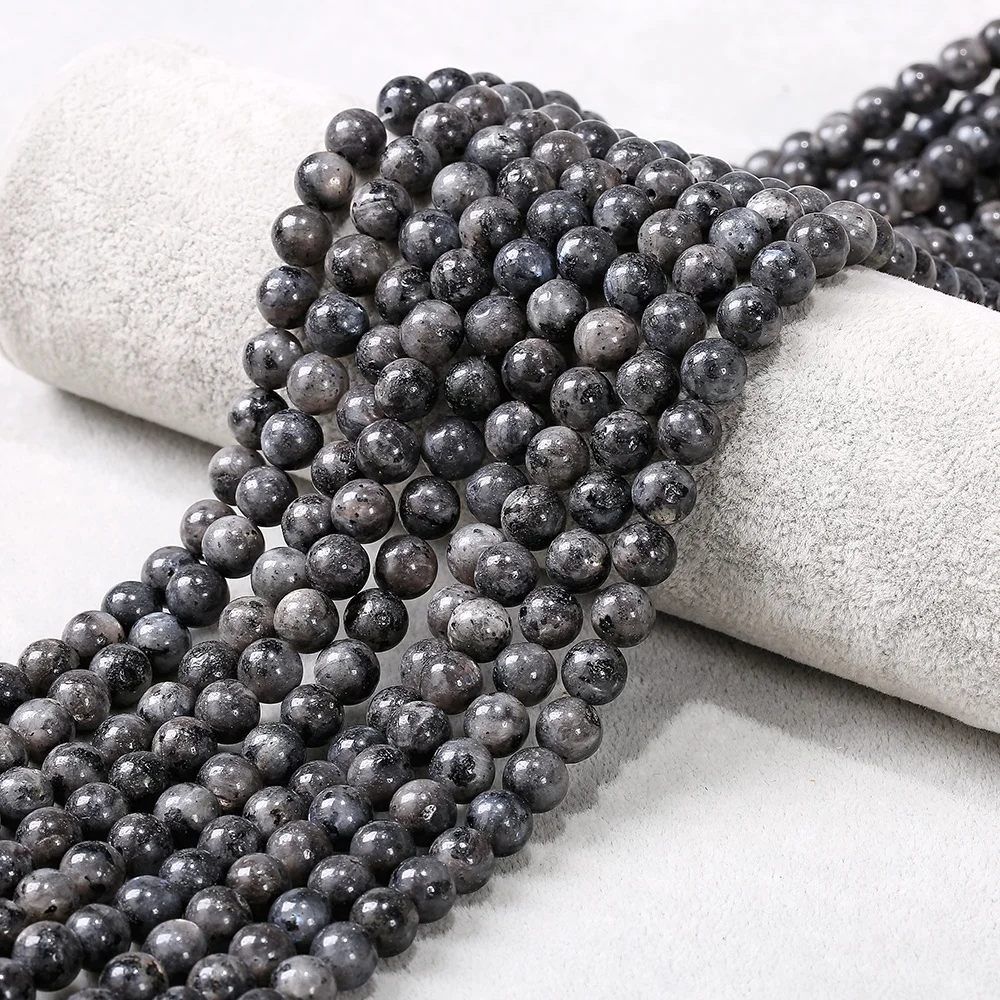 

Full Strands Natural Labradorite Stone Beads,8mm Healing Crystal Quartz Jasper Beads,Polished Round Smooth Gemstone Beads