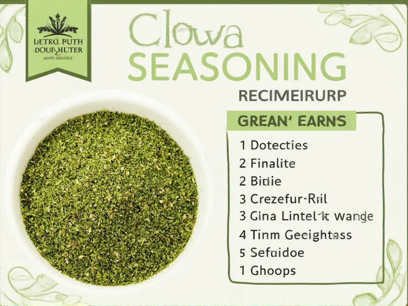 Authentic Green Seasoning Recipe: Caribbean Herb Blend Guide