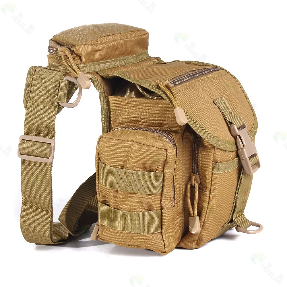 

Multifunctional military tactical sling waist leg bag walking men's pocket single bag Leg/fishing leg /Waist,Sports Bag, 5 colors