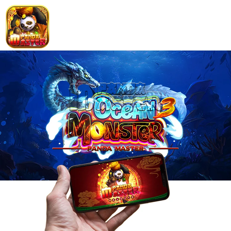 

Good Sales American Fish Shooting Linking Jackpot Game Board Arcade Game Machine Fishing Panda Master Ocean Monsters 3