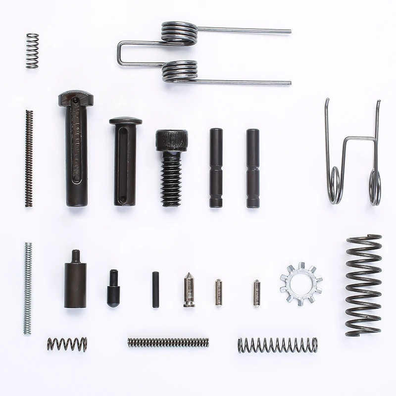 

21pcs Kit AR15 All Bottom Pins, Springs and Details. 223/5 / Magazine Catch Tactical Hunting Accessories, Black