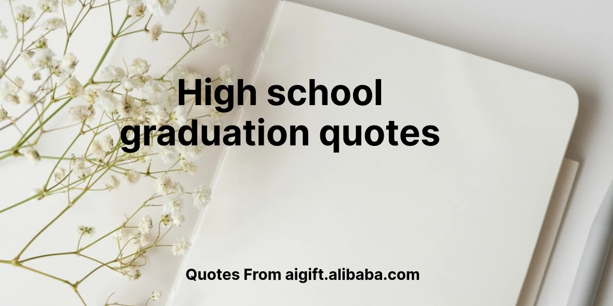 high school graduation quotes