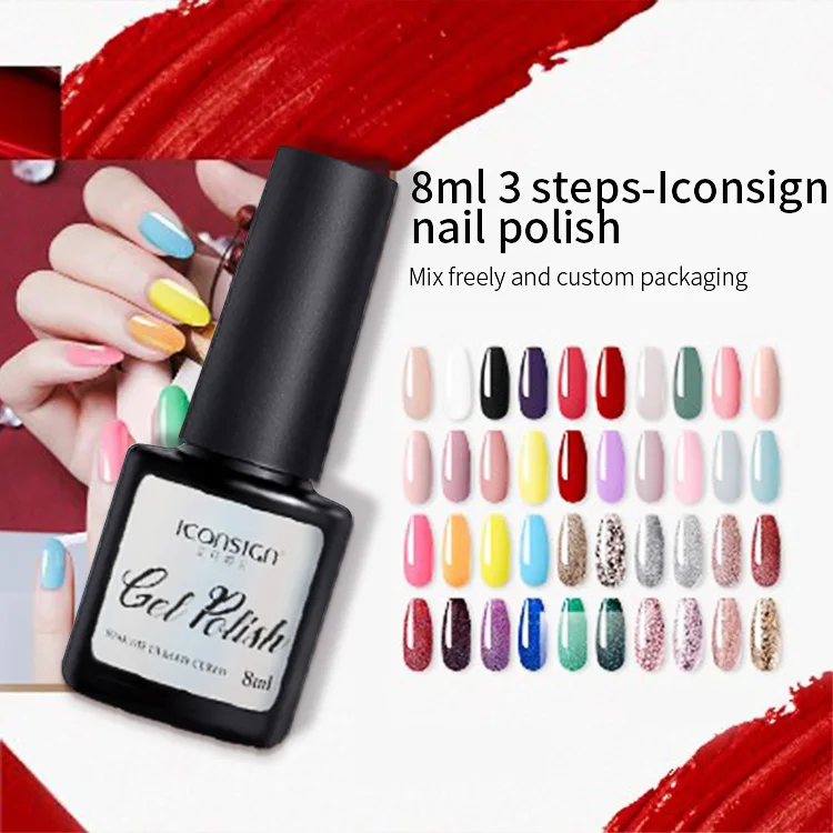 

Nail polish uv Gel Polish | 8ml | Choose Colour Iconsign vendor
