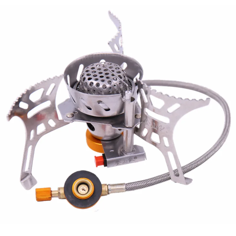 

Outdoor windproof burner stove Gas cooking-camping stove portable gas picnic stove