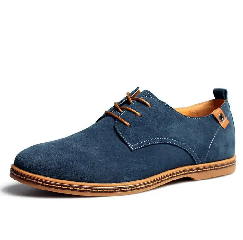 

Big Size 38-49 Business Casual Shoes Suede Leather Oxford Shoes, 3 colors