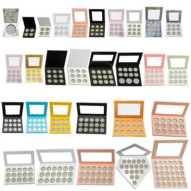 

Custom Eyeshadow Palette Packaging Private Label Eyeshadow