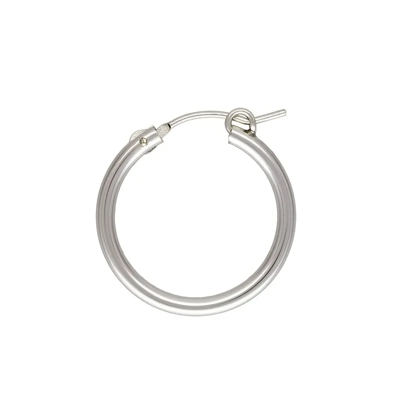 New Sterling Silver Eurwire Hoop 925 Fashion Earrings for Permanent Jewelry Making