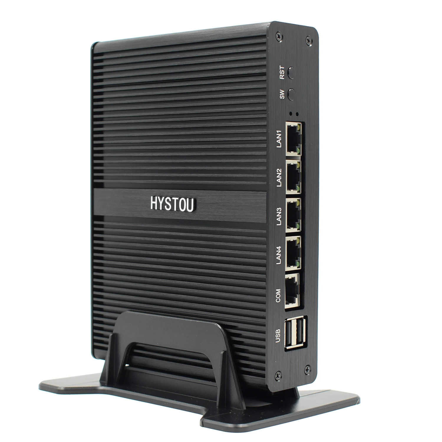 

HYSTOU J1900 Industrial Mini PC Server DRR3 RAM Firewall Pfsense with 4 Lan