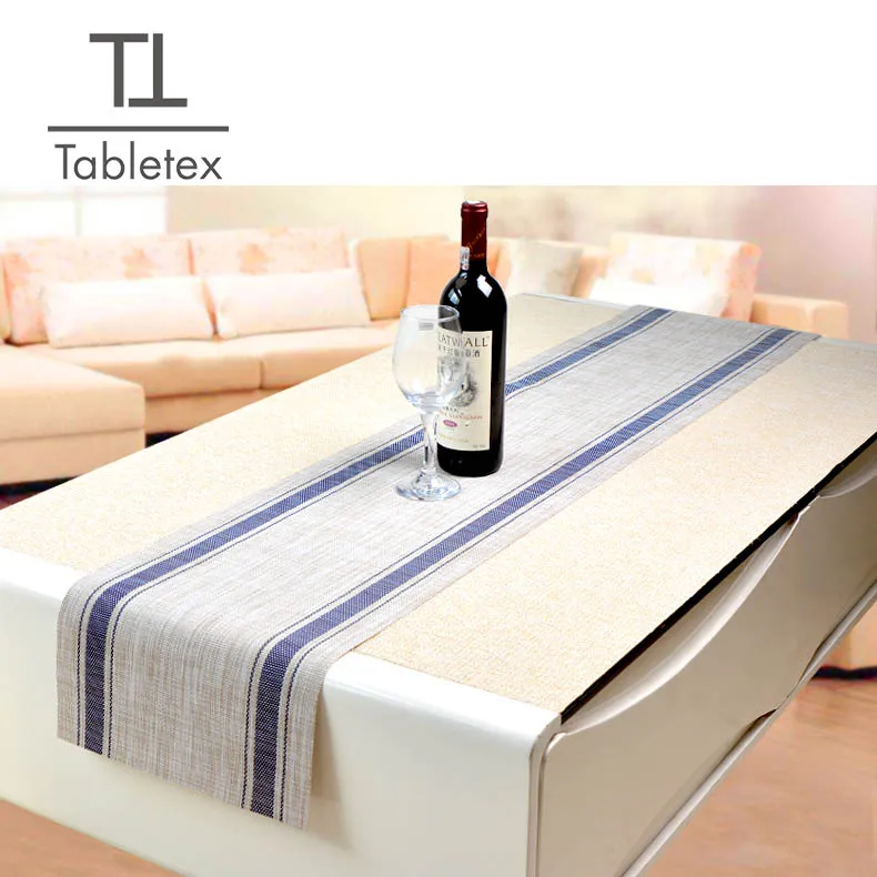 Tabletex Pvc Anti Slip Table Runner New Design Dinner Set Wholesale
