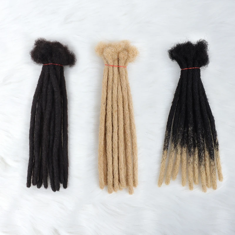 

Human hair dreadlock extensions crochet braid hair extensions afro dread lock human loc extension wool dreadlock