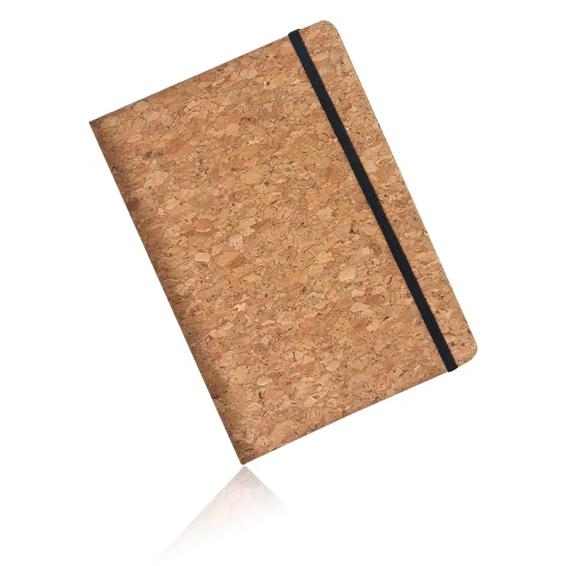 

Friendly Cork Notebook With 200page Inner Page Elastic Band Daily Diary Journary