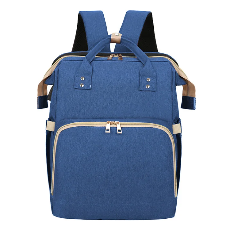 

Wholesale Hot Sale Multifunctional Custom Travel Mom Baby Diaper Bag Large Capacity Mummy Backpack Bags, Purple