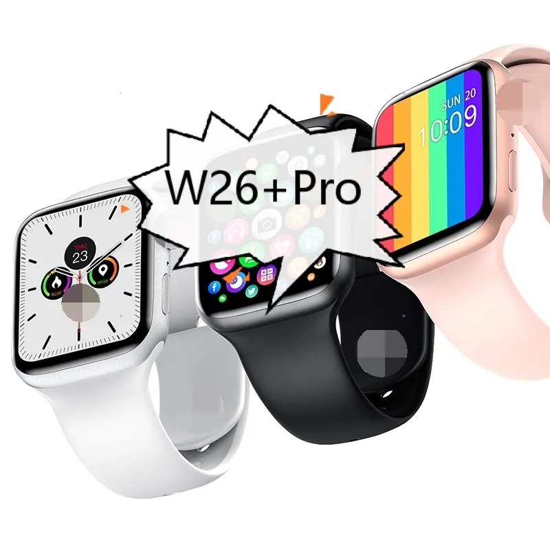

2021 OEM/ODM Hot Selling W26+pro 1.75 Inch IP68 Waterproof Smartwatch W26 W26+ Series Full Touch Phone Call Digital SmartWatches