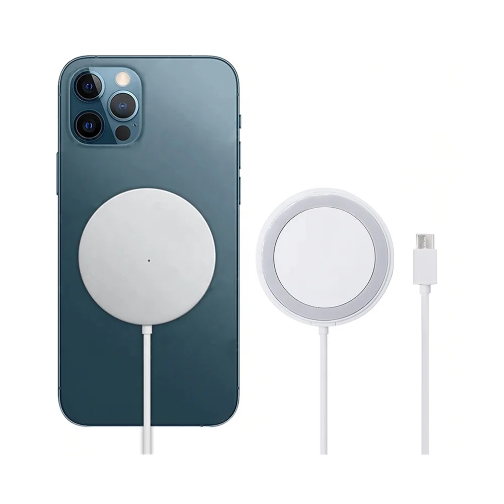 

2020 New Arrival Magnetic Wireless Charger with Magnet for iPhone 12, White