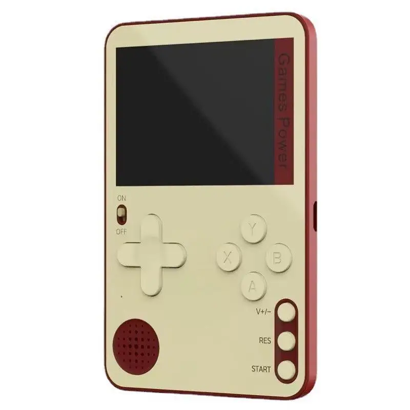 

2.4 inch SUP Retro Game Player Thin Mini Handheld Game Console Soft Screen Built-in 500 Classic Games Kids Gaming Box K10