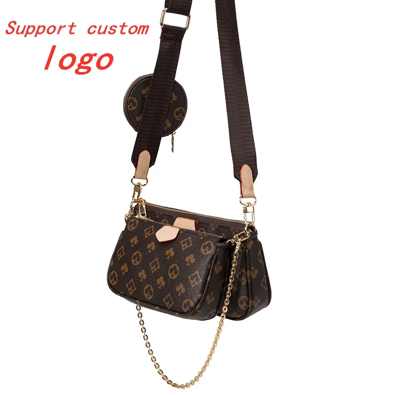 

Fashion High Quality Small Square Bag Women Wild Shoulder Chain Crossbody Purses Handbag Purses for Women 2021 Handbag, Black,brown