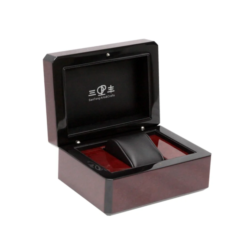 High Glossy Watch Packaging Luxury Wooden Watch Packaging Box - Buy ...