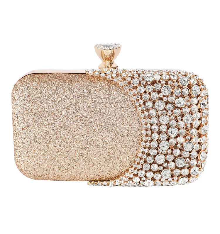 

latest diamond bling women clutch purse bridal party unique ladies luxury evening clutch bags