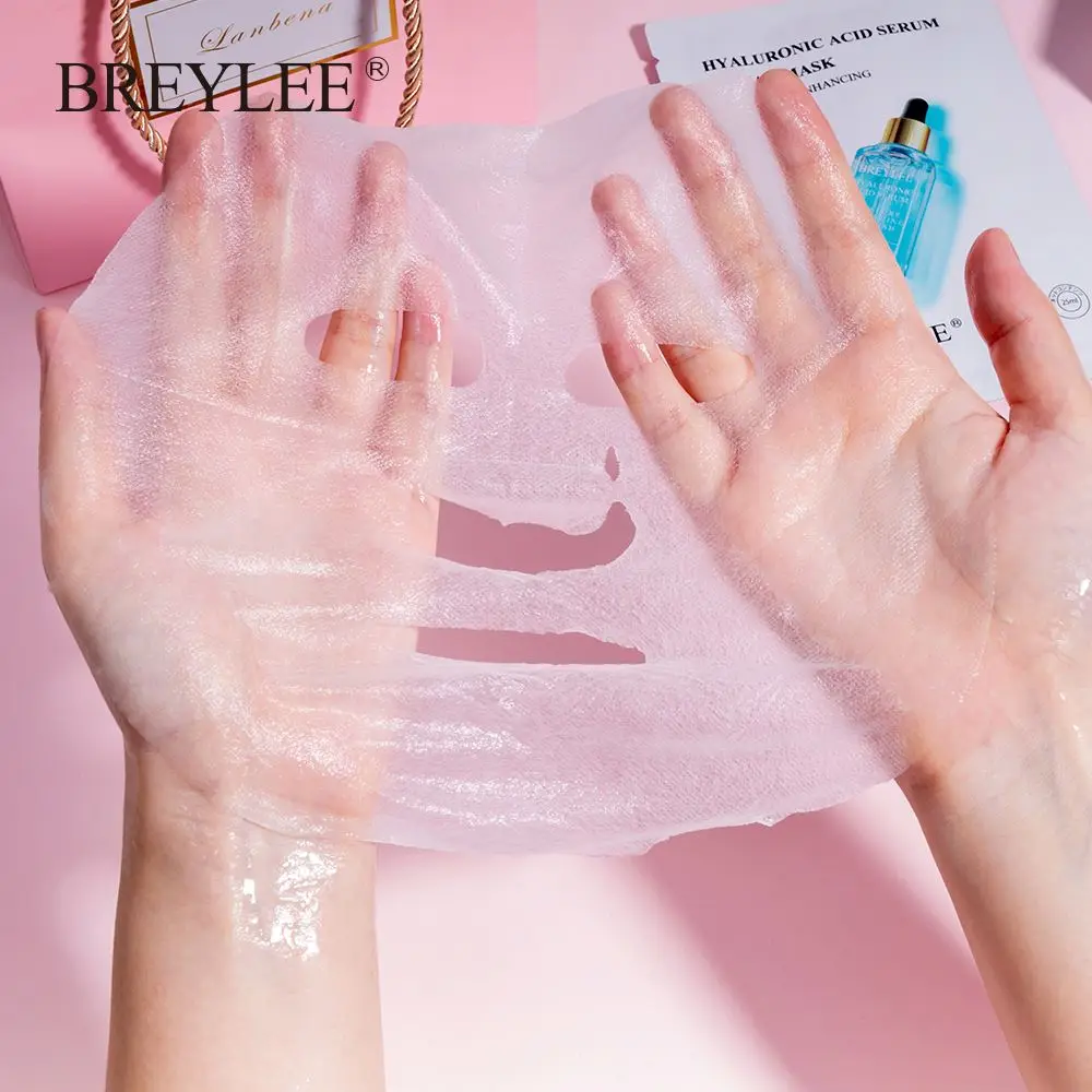 

BREYLEE hyaluronic acid hydrating skincare facial mask sheet