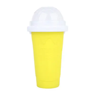 

Frozen Magic Cup Four Color Food Grade Silicone Slushy Maker DIY Smoothie cup TIK TOK Pinch Cup