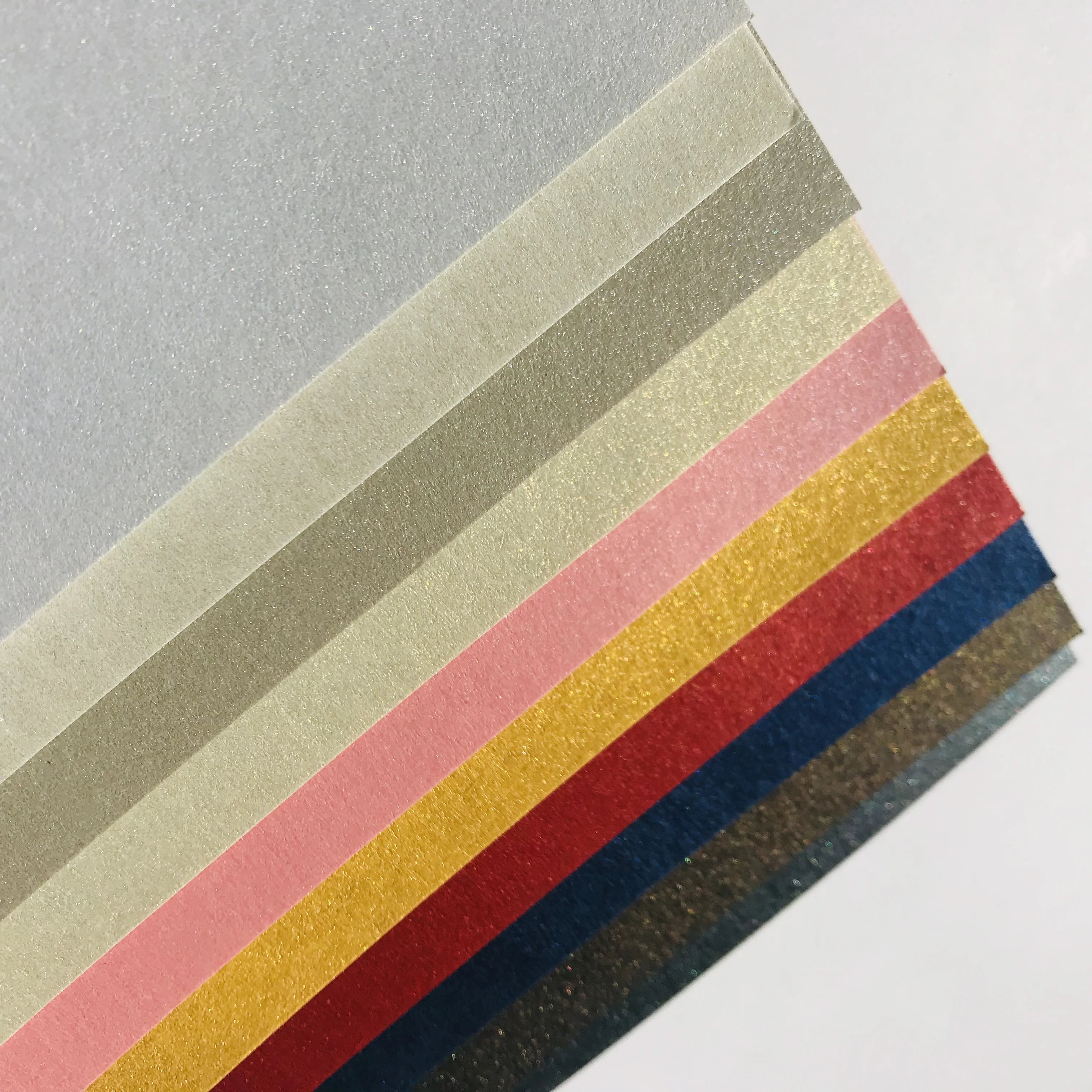 
Pearl Paper 250gsm 700*1000mm Multi Coloured Smooth Wholesale Pearl Paper For Envelope and Invitation Cards 
