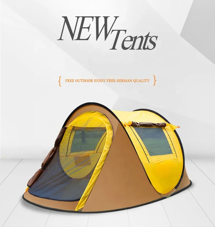 

Foldable Automatic Portable Pop Up Family Waterproof Outdoor Tent For Camping Tents Camping Outdoor Automatic, Customized colors