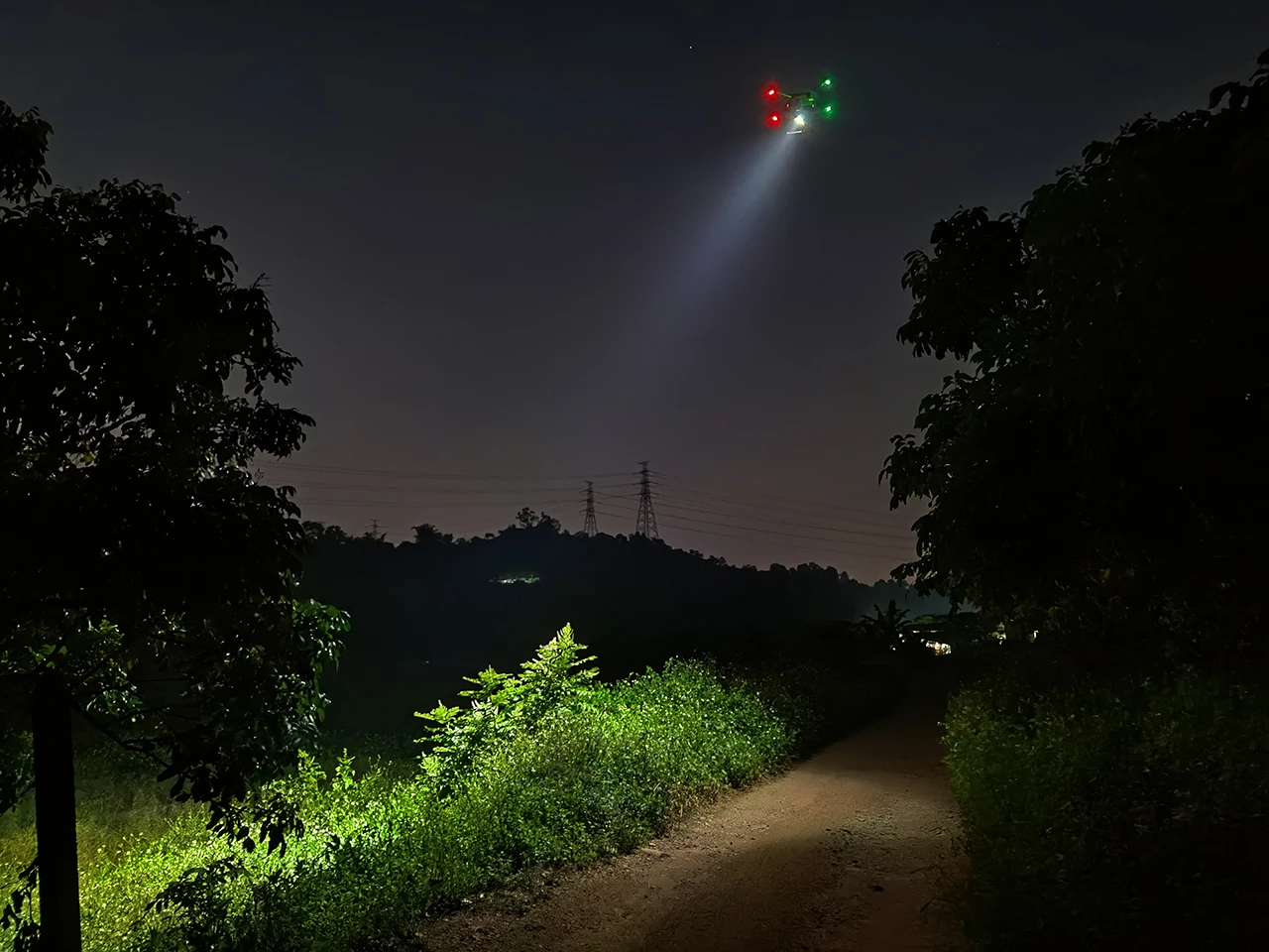 Night Lights Suitable For Most Drone UAV JST Connector LED1.5W Searchlight 