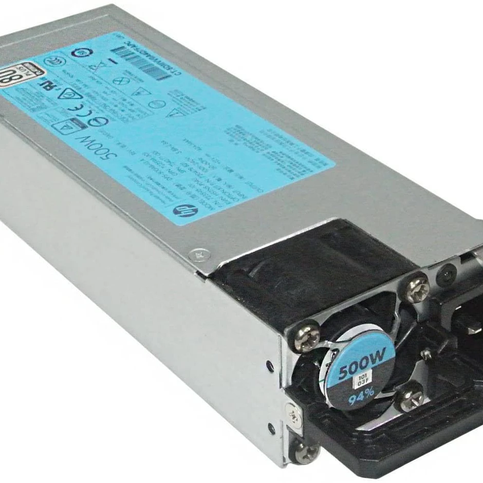 

Brand new original HPE Server Power Supply 500W for DL380 DL360