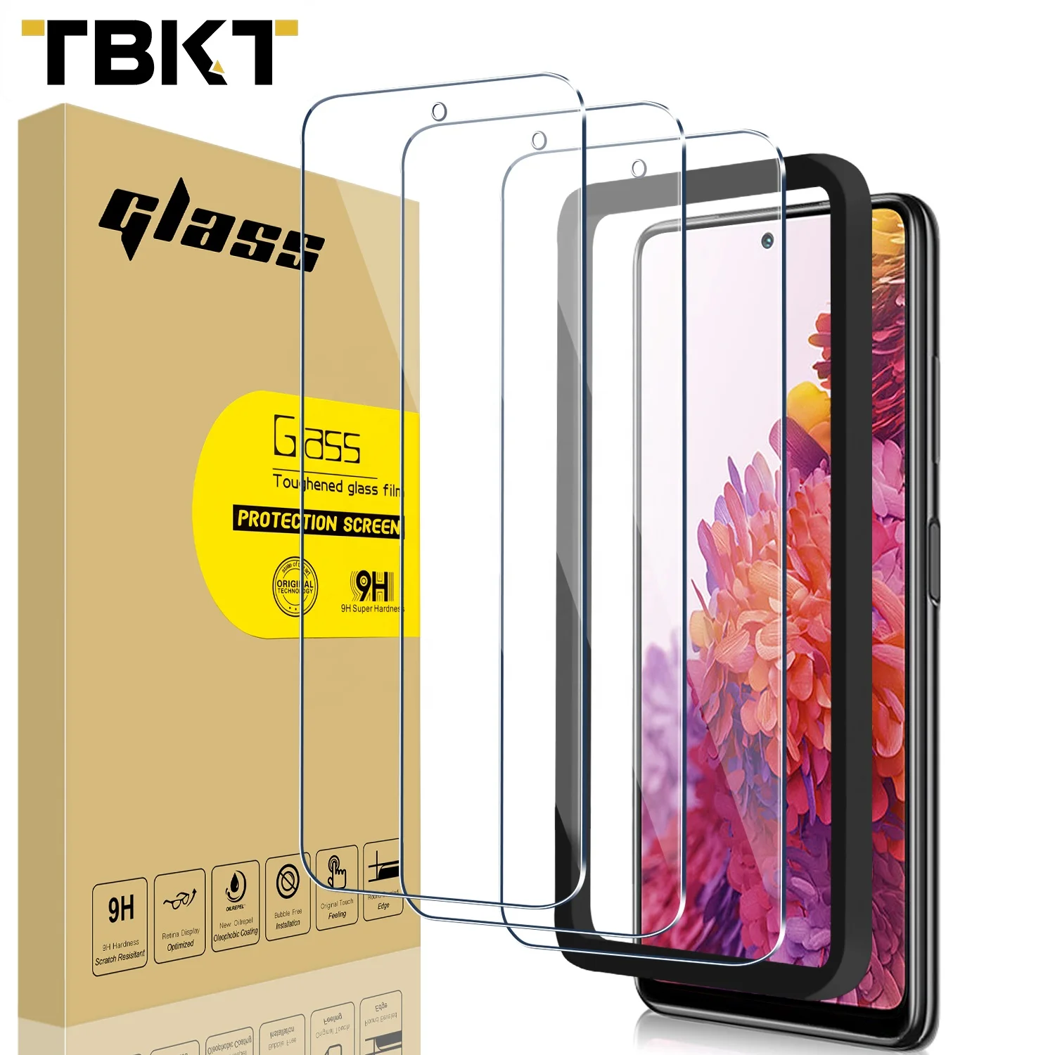 

Manufacturer Original 9H Antiknock Antistatic Transparent HD Clear Mobile Glass Film for Samsung Galaxy S20 5G Screen Protector