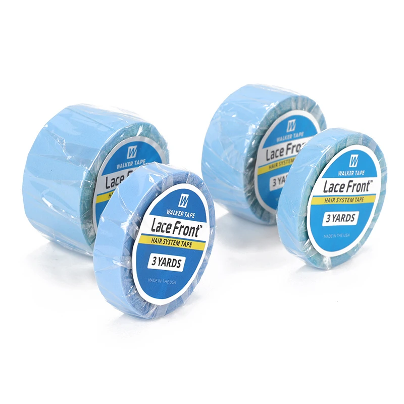 

Super Tape Waterproof Ultra Thin Double Sided Adhesive Tape Blue Walker Lace Wig Glue Hair Tape