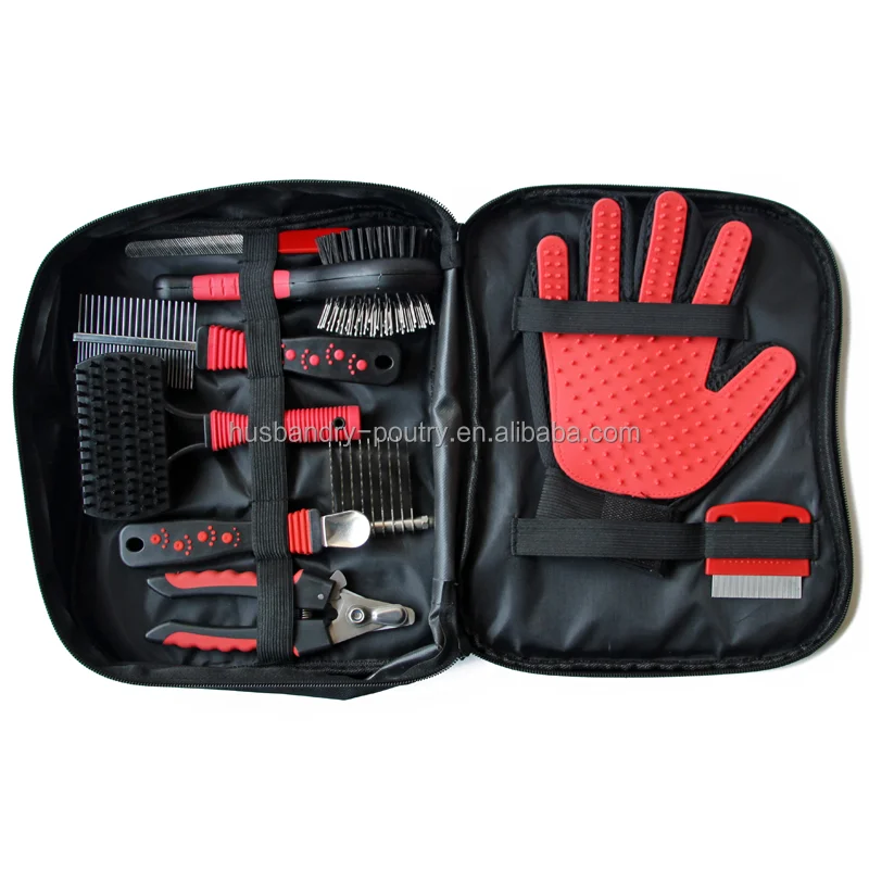 

Grooming kits Set for Pet cleaning Pets Combs and Nail Scissors Grooming Set