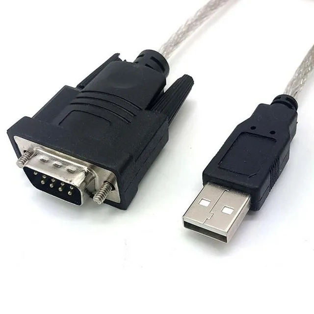 

USB 2.0 to RS232 DB9 Female Serial Adapter Cable 1.8m with CD / PL2303 Chipset, Blue/black/orange