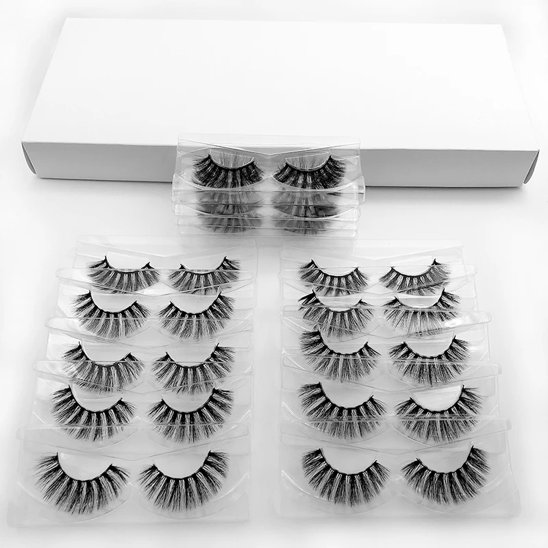 

Faux 3d Mink Eyelashes Vendor Real 8-20mm Faux Mink Eyelash Handmade Trays