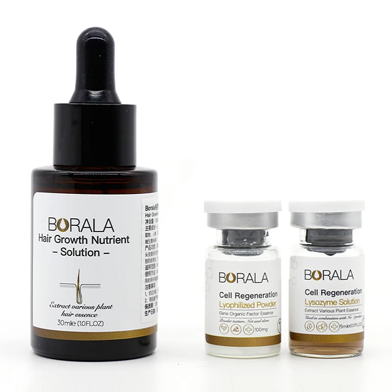 

BORALA Multi-Essence Hair Regrowth Effective Essence Organic Plant Hair Growth Nutrient Solution