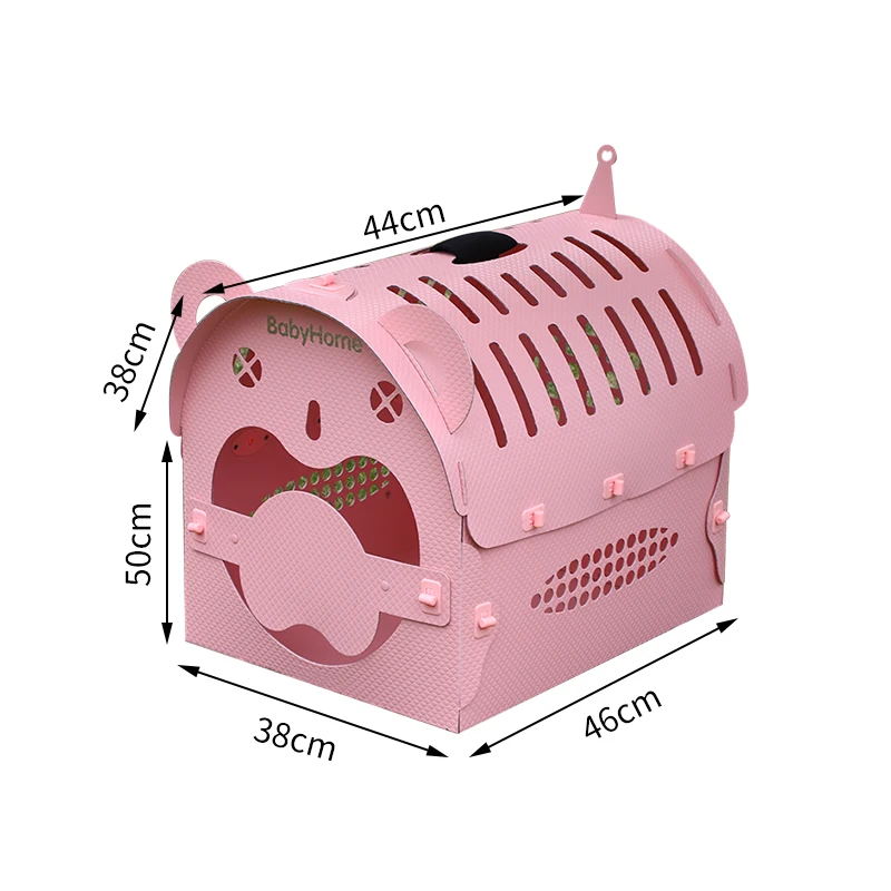 

Collapsible Pet Cage Other Pet Carriers & Travel Products Rolling Pet Carrier Cardboard PP X Size