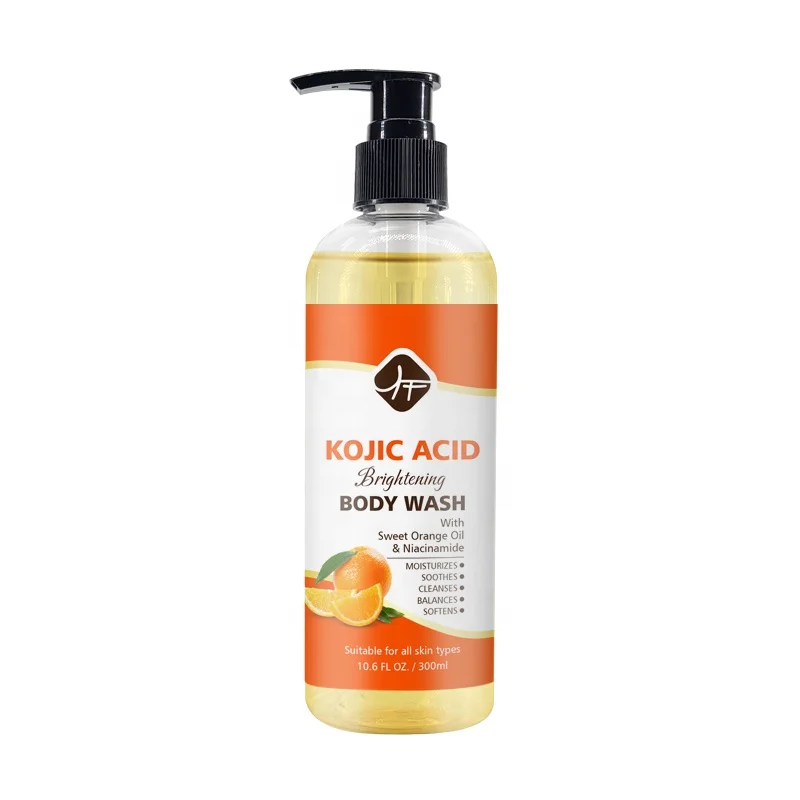 

Wholesale Skin Care Vitamin C Niacinamide Shower Gel Private Label Natural Organic Kojic Whitening Best Body Wash