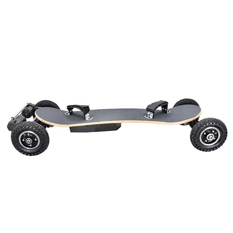 

2022 Popular Off Road 4 Big Wheel Electric-mountain Board in Stock Electric Skateboard 10 Ply Maple High Speed 40km/h 36V 1650