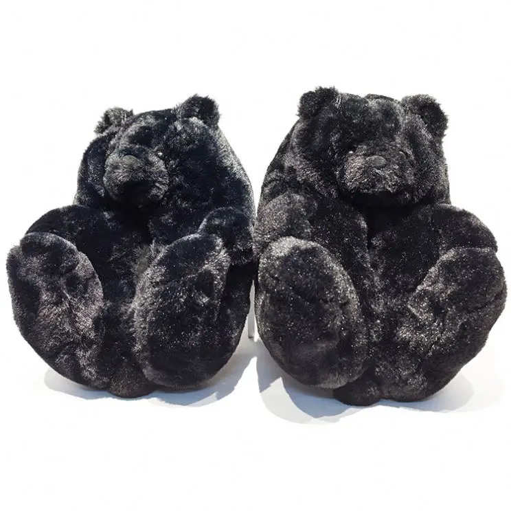 

Kids Teddy Bear Slippers 2021 New fashion Wholesale  Fits All 1-3 Years Old Children Toddler Teddy Bear Slippers, Picture