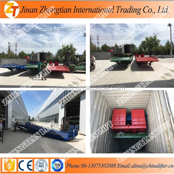 8ton Movable Forklift Loading Ramp Truck Yard Ramp,Container Ramps ...